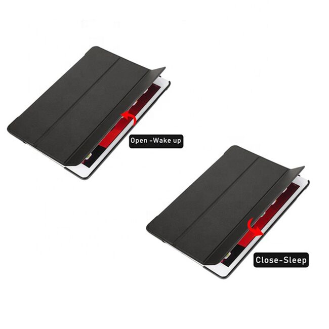 Husa iPad 10.2 inch 9/8/7 2021/2020/2019 cu functie wake-up/sleep, negru