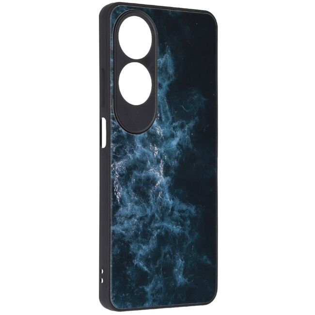 Husa Oppo A60 Techsuit Glaze, Blue Nebula
