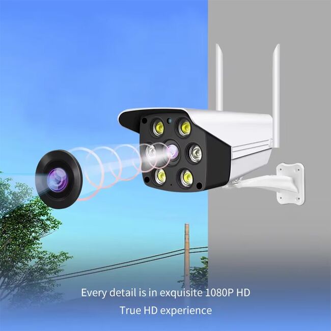 Camera supraveghere wireless exterior Techsuit, V380 PRO, K6