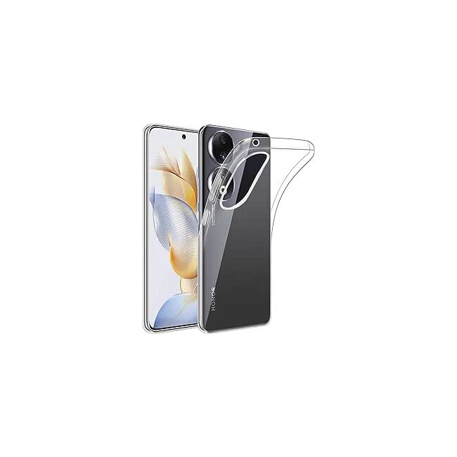 Husa pentru Honor 90 Slim Anti-Shock 0.5mm, Transparent