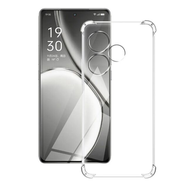 Husa pentru Realme GT 6 / GT 6T Anti-Shock 1.5mm, reinforced 4 corners, transparent
