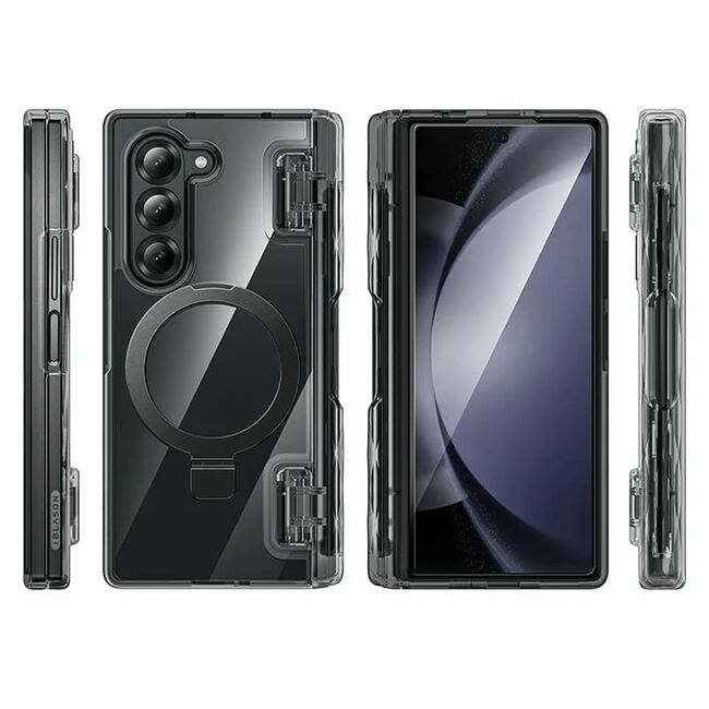 Husa Samsung Galaxy Z Fold 6 I-Blason Cosmo Pro MagSafe, Frost Black