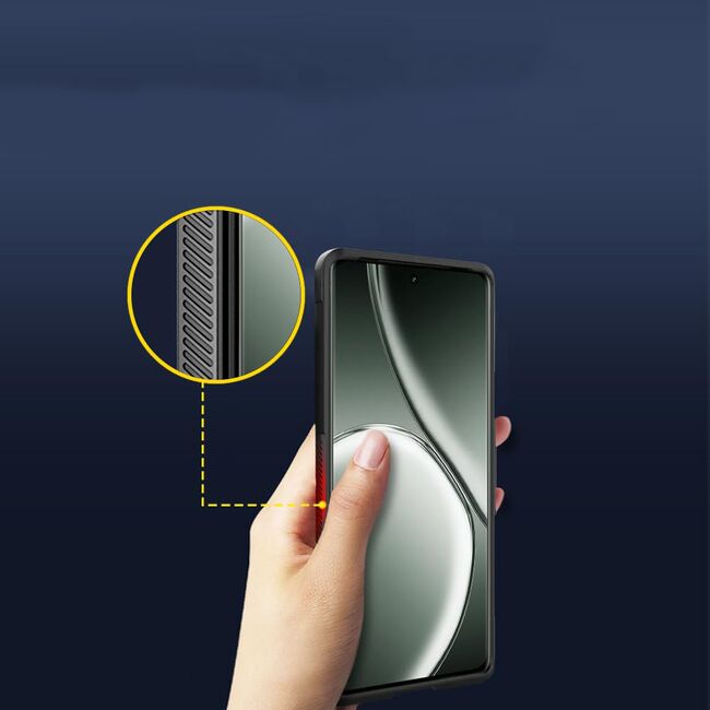 Husa pentru Realme GT 6 / GT 6T Liquid Silicone, Microfibre Lining, Non-Slip Airbag Design, rosu
