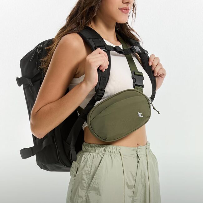 Borseta Recreational Activity, Fitness Tomtoc T32S1P1, verde