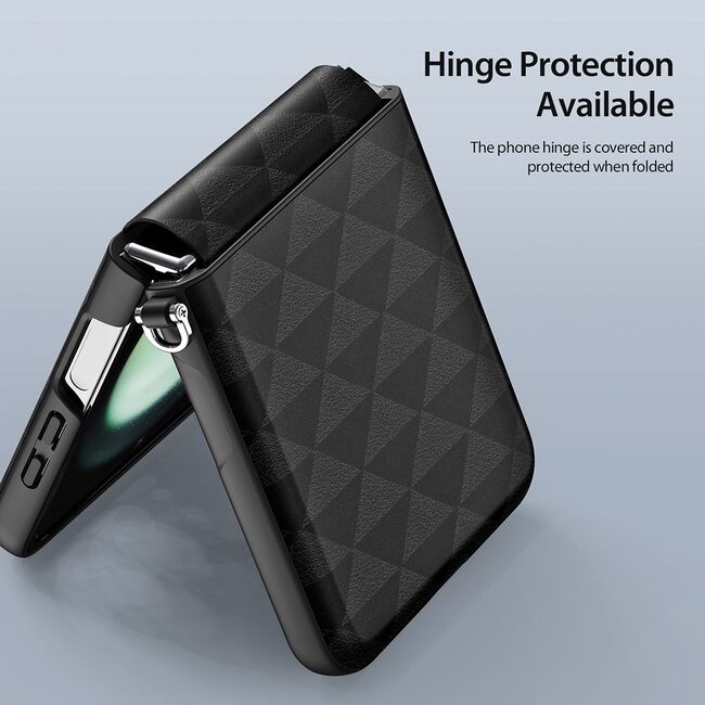 Husa Samsung Galaxy Z Flip 6 Dux Ducis Fitt, negru