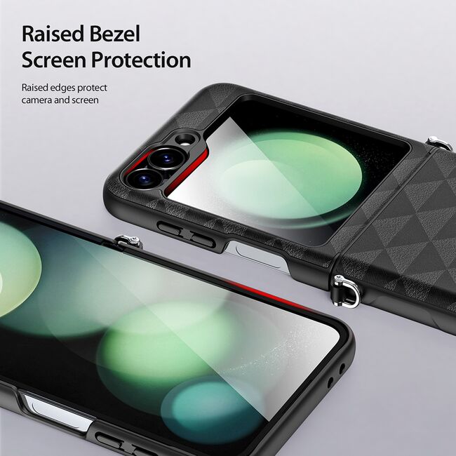 Husa Samsung Galaxy Z Flip 6 Dux Ducis Fitt, negru