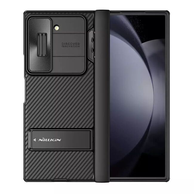 Husa Samsung Galaxy Z Fold 6 Nillkin CamShield Pro Bracket, negru