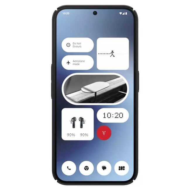Husa Nothing Phone (2a), (2a) Plus Nillkin Super Frosted Shield, negru