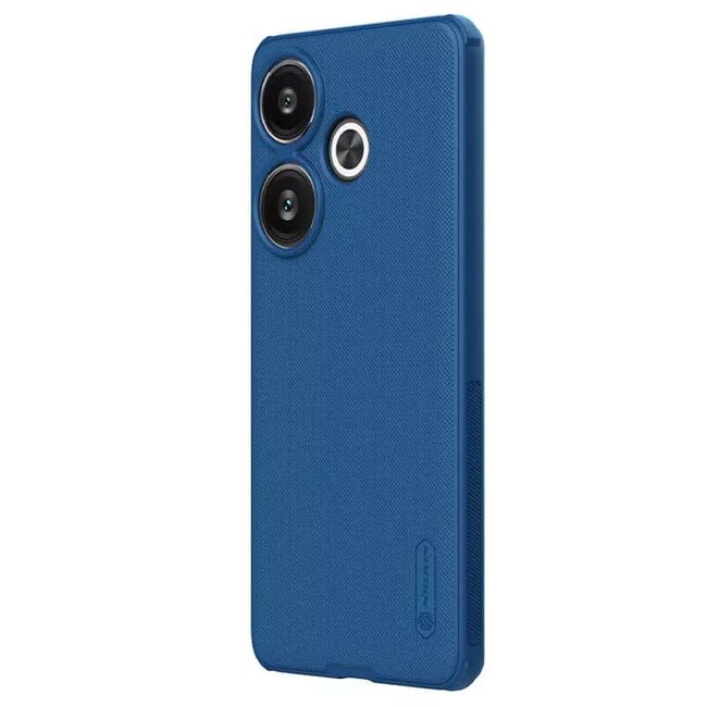 Husa Xiaomi Poco F6 Nillkin Super Frosted Shield Pro, albastru