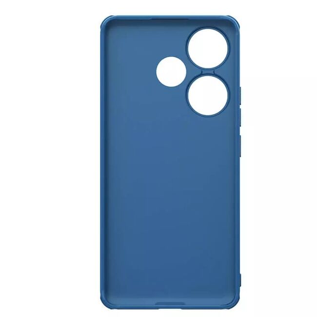 Husa Xiaomi Poco F6 Nillkin Super Frosted Shield Pro, albastru