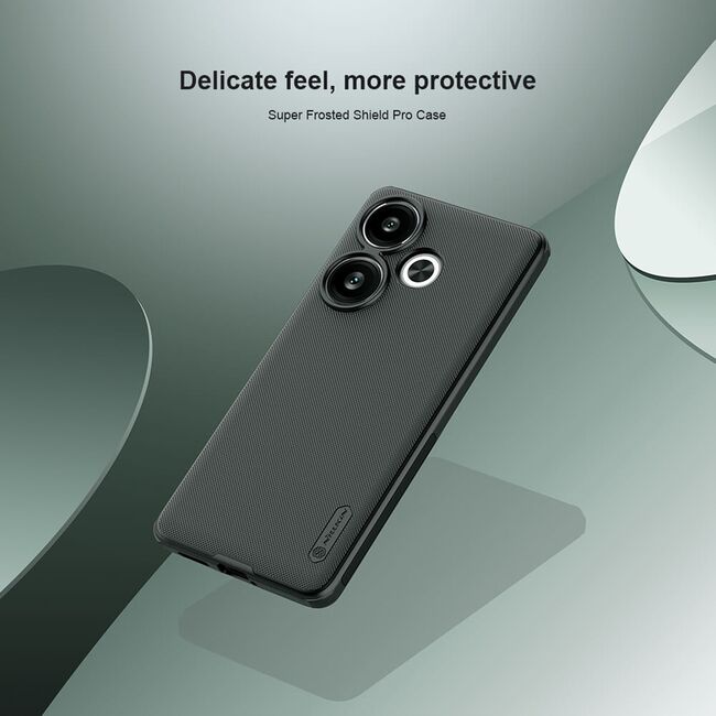 Husa Xiaomi Poco F6 Nillkin Super Frosted Shield Pro, verde