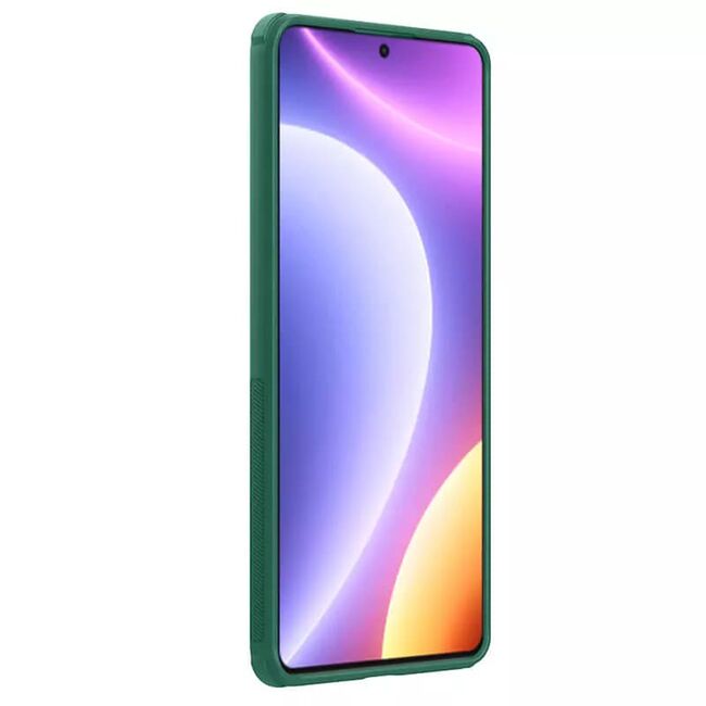 Husa Xiaomi Poco F6 Nillkin Super Frosted Shield Pro, verde