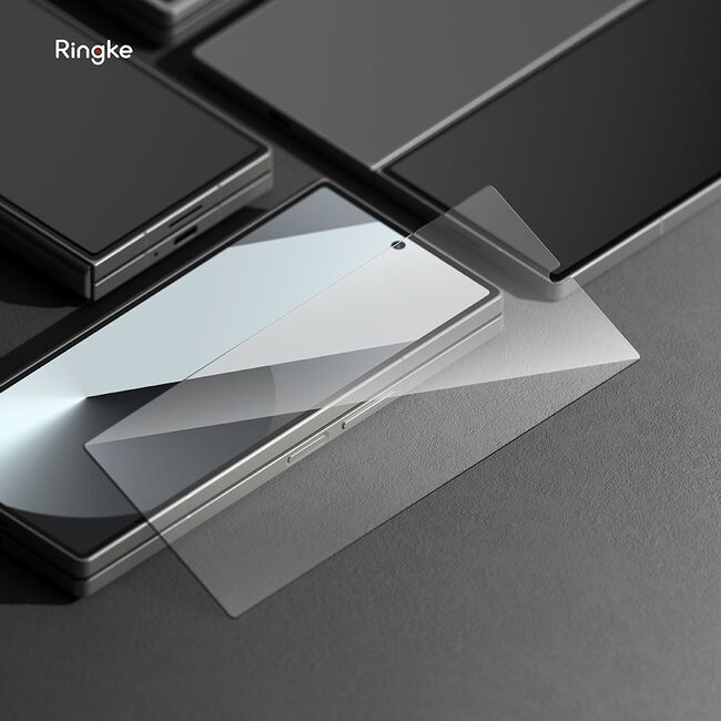 [Pachet 2x] Folie sticla Samsung Galaxy Z Fold 6 Ringke Cover Display Tempered Glass, transparenta