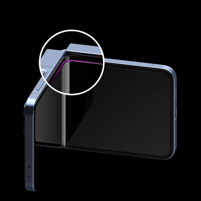 Pachet 2 x folie pentru Samsung Galaxy Z Flip 6 Easy Film Full Coverage, transparenta