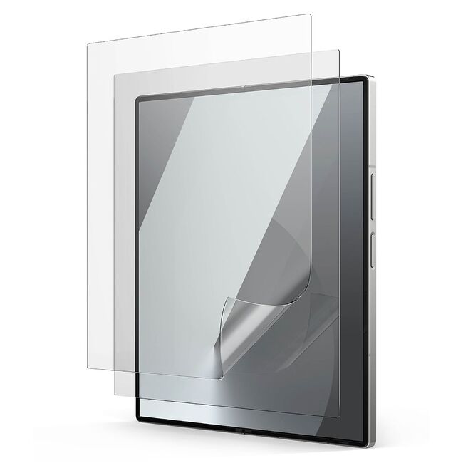[Pachet 2x] Folie Samsung Galaxy Z Fold 6 Ringke Dual Easy Film Full Coverage, transparenta