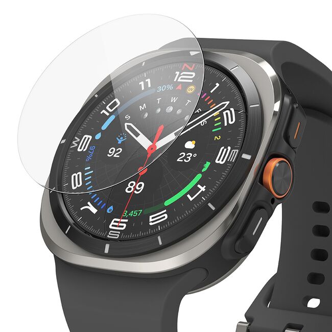 [Pachet 4x] Folie Samsung Galaxy Watch 7 Ultra 47mm Ringke Tempered Glass R10, transparenta