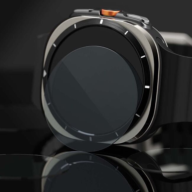 [Pachet 4x] Folie Samsung Galaxy Watch 7 Ultra 47mm Ringke Tempered Glass R10, transparenta