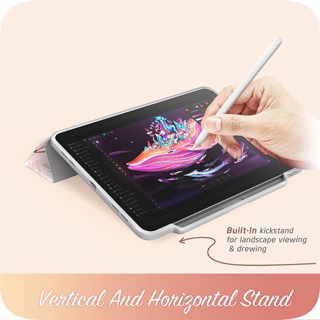 Husa iPad Air 13 2025 / 2024 M3, M2 I-Blason Cosmo, roz