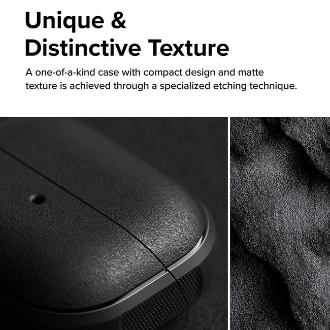 Husa Samsung Galaxy Buds 3 / 3 Pro Ringke Onyx Magnetic, negru