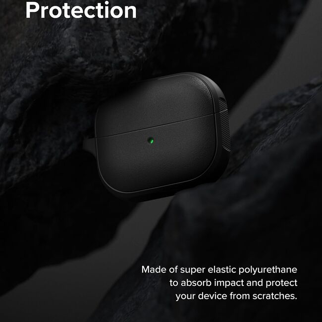 Husa Samsung Galaxy Buds 3 / 3 Pro Ringke Onyx Magnetic, negru
