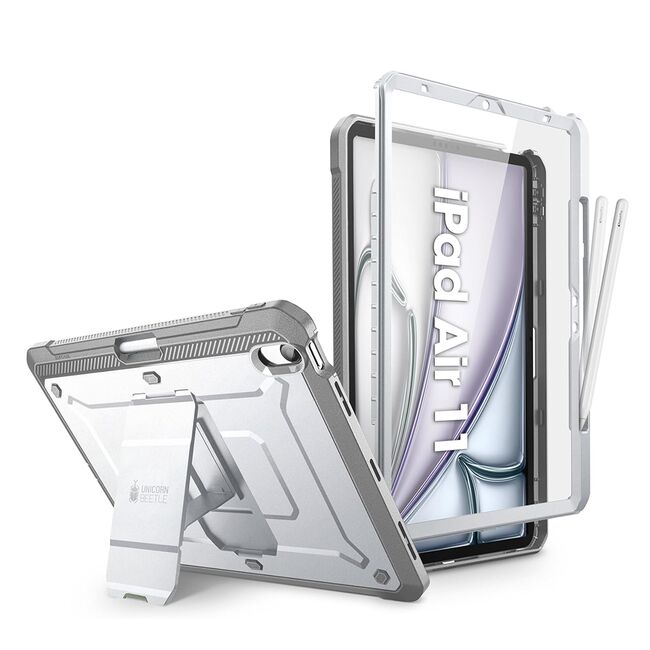 Husa iPad Air 11 Air 11 2024 / 2025​ M2, M3 Supcase Unicorn Beetle Pro, alb
