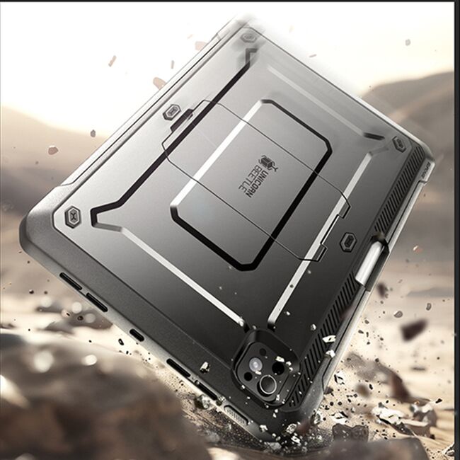 Husa iPad Pro 13 (2024) Supcase Unicorn Beetle Pro, guldan
