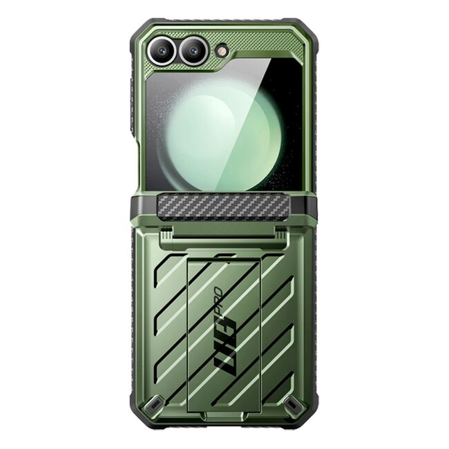Husa Samsung Galaxy Z Flip 6 Supcase Unicorn Beetle Pro, verde