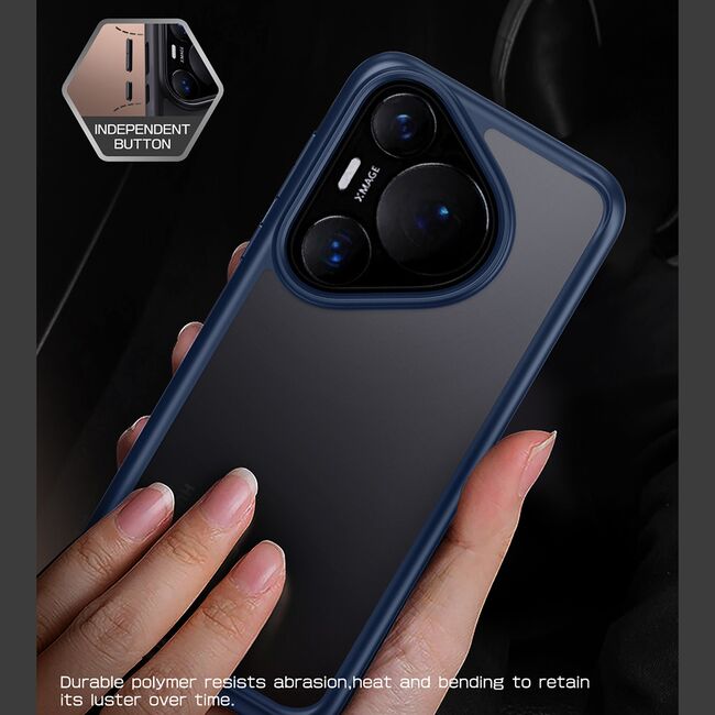 Husa Huawei Pura 70 Supcase Unicorn Beetle Style, albastru