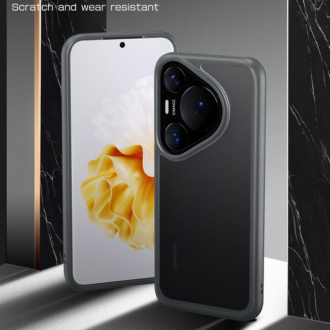 Husa Huawei Pura 70 Pro Supcase Unicorn Beetle Style, negru frost
