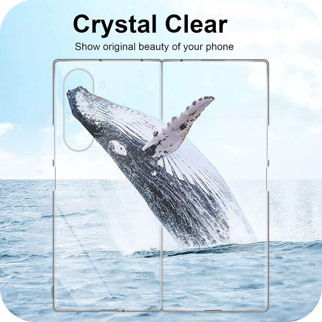 Husa pentru Samsung Galaxy Z Fold 6 Anti-Shock 1.5mm, transparent