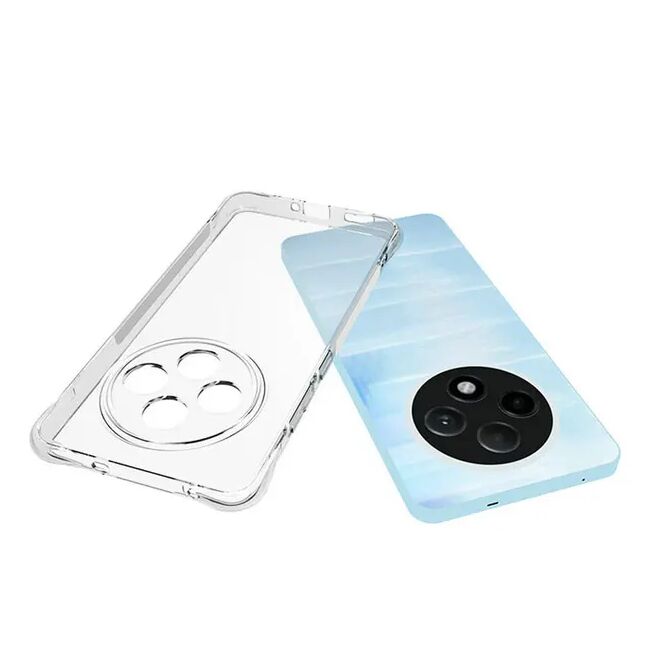 Husa pentru Oppo Reno 12F,  Reno 12FS Anti-Shock 1.5mm reinforced 4 corners, transparent