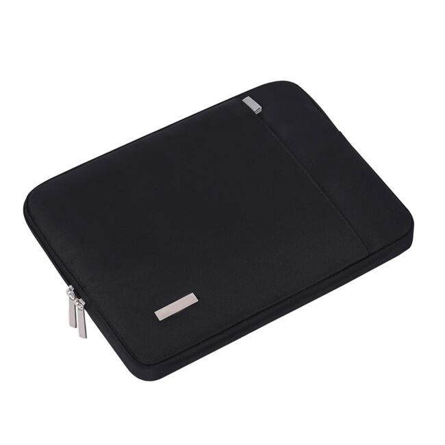 Husa pentru laptop 13 - 14 inch MacBook, Microsoft, Dell, HP, Lenovo, eleganta si subtire, protectie sporita, negru
