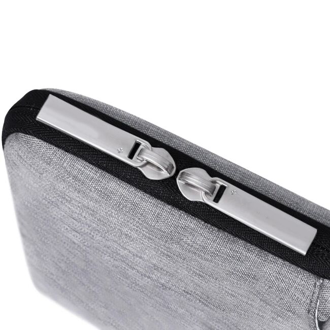 Geanta pentru laptop 13 - 14 inch MacBook, Microsoft, Dell, HP, Lenovo, eleganta si subtire, protectie sporita, negru