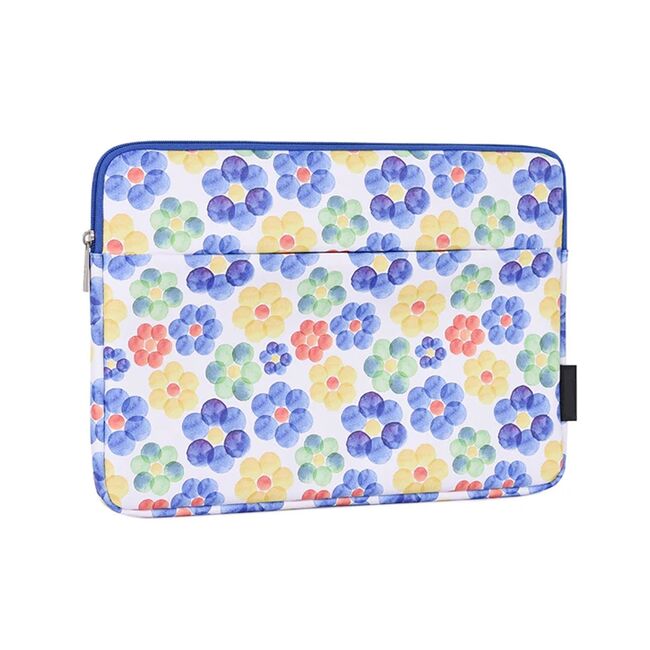 Husa pentru laptop 13-14 inch, eleganta si subtire, compartimente multiple, multicolor