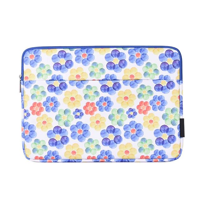 Husa pentru laptop 13-14 inch, eleganta si subtire, compartimente multiple, multicolor
