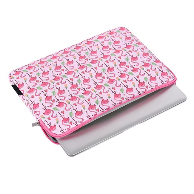 Husa pentru tableta universala 11-13 inch, eleganta si subtire, protectie sporita, mov flamingo