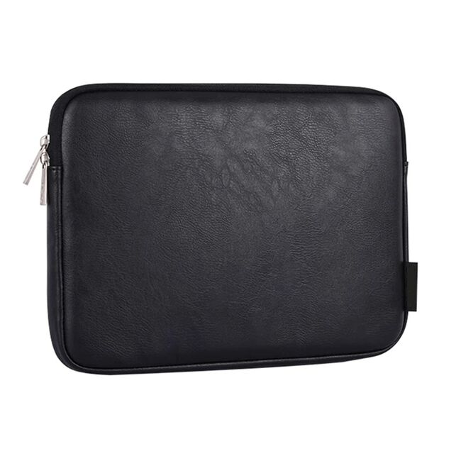 Husa pentru laptop 15 - 16 inch MacBook, Microsoft, Dell, HP, Lenovo, eleganta si subtire, protectie sporita, negru