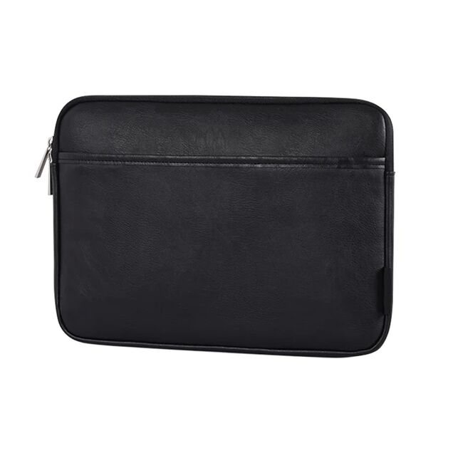 Husa pentru laptop 13 - 14 inch MacBook, Microsoft, Dell, HP, Lenovo, eleganta si subtire, protectie sporita, negru