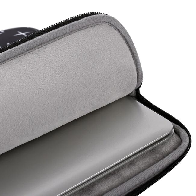Geanta pentru laptop 15 - 16 inch MacBook, Microsoft, Dell, HP, Lenovo, eleganta si subtire, protectie sporita, negru