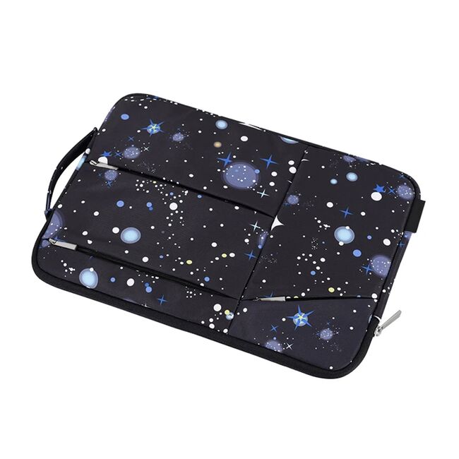 Geanta pentru laptop 15 - 16 inch MacBook, Microsoft, Dell, HP, Lenovo, eleganta si subtire, protectie sporita, negru