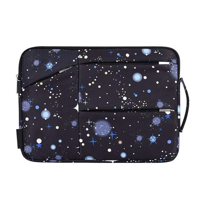 Geanta pentru laptop 15 - 16 inch MacBook, Microsoft, Dell, HP, Lenovo, eleganta si subtire, protectie sporita, negru