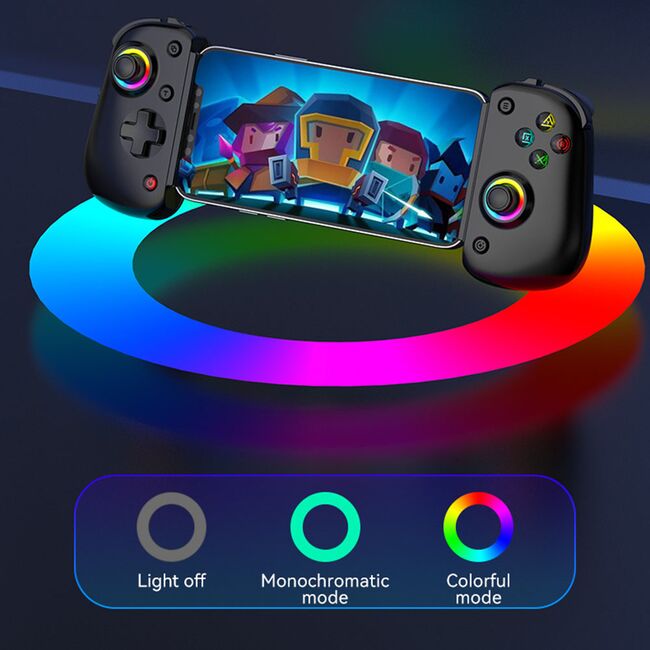 Gamepad Wireless Bluetooth 400mAh, Techsuit BSP-D8 Pro, negru