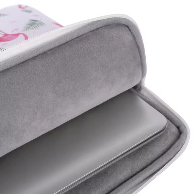 Husa pentru tableta universala 11-13 inch, eleganta si subtire, protectie sporita, roz flamingo