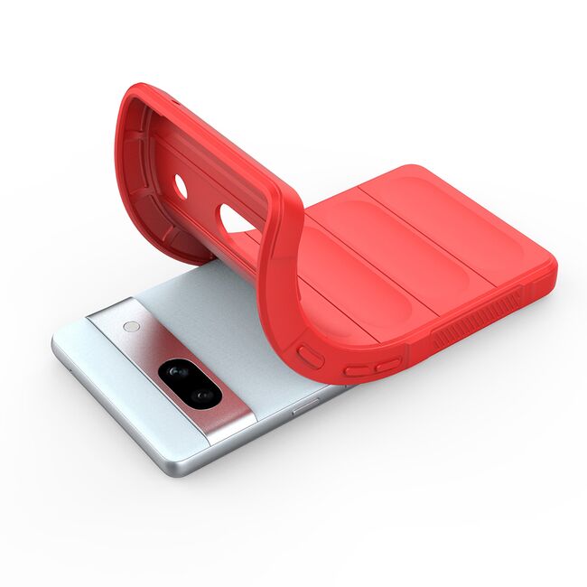 Husa pentru  Google Pixel 8a Liquid Silicone, Microfibre Lining, Non-Slip Airbag Design, verde