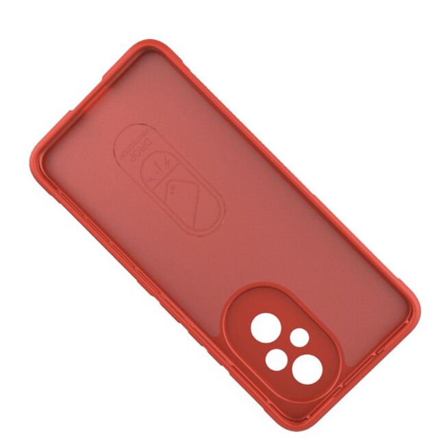 Husa pentru  Honor 200 Liquid Silicone, Microfibre Lining, Non-Slip Airbag Design, albastru