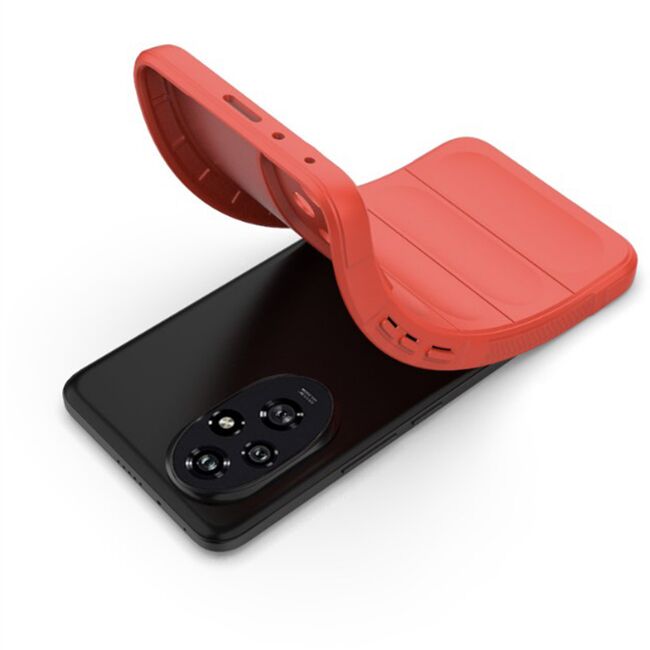 Husa pentru  Honor 200 Liquid Silicone, Microfibre Lining, Non-Slip Airbag Design, albastru