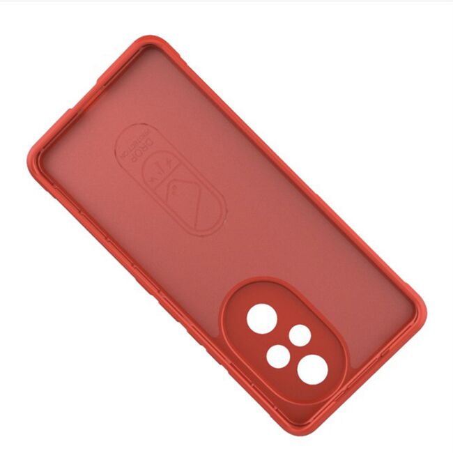 Husa pentru  Honor 200 Pro Liquid Silicone, Microfibre Lining, Non-Slip Airbag Design, albastru