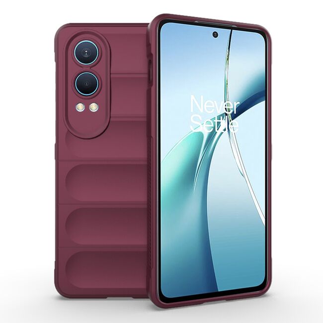 Husa pentru  OnePlus Nord CE4 Lite Liquid Silicone, Microfibre Lining, Non-Slip Airbag Design, bordeaux