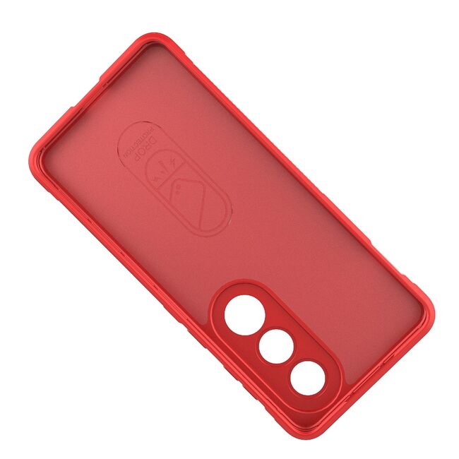Husa pentru  OnePlus Nord CE4 Lite Liquid Silicone, Microfibre Lining, Non-Slip Airbag Design, rosu