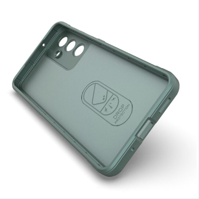 Husa pentru  Oppo Reno 12 Liquid Silicone, Microfibre Lining, Non-Slip Airbag Design, bordeaux